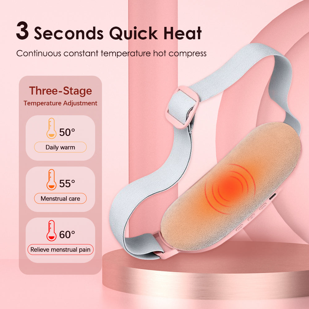 Menstrual Heating Pad and Massage Belt